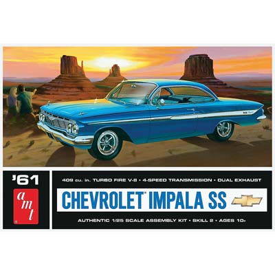 AMT 1/25 1961 Chevy Impala SS Car