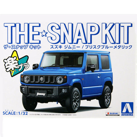 AOSHIMA SUZUKI JIMNY JEEP METALLIC BLUE