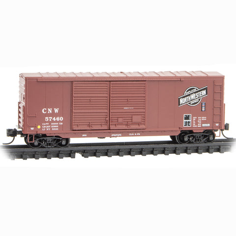 N 40' DOUBLE DOOR BOXCAR CNW #57460