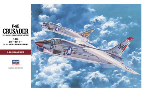 HASEGAWA  1/48 F8E Crusader USN Fighter