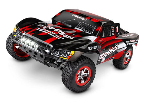 TRAXXAS SLASH RTR W/LED RED