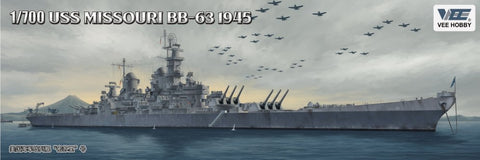 VEE HOBBY 1/700 USS Missouri BB63 Battleship 1945