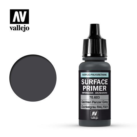 VALLEJO 17ml Bottle German Panzer Grey RAL 7021 Surface Primer