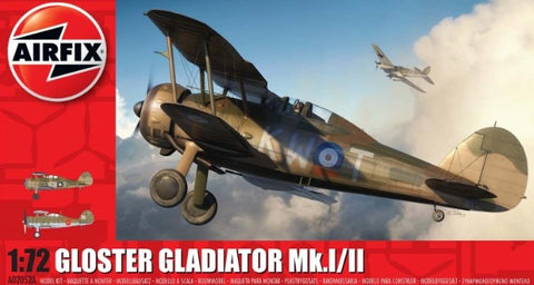 AIRFIX 1/72 GLOSTER GLADIATOR MK.I/MK.II
