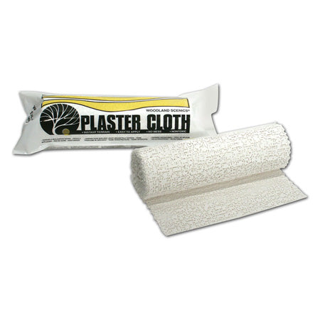 WOODLAND SCENICS Plaster Cloth Roll 8"x15"