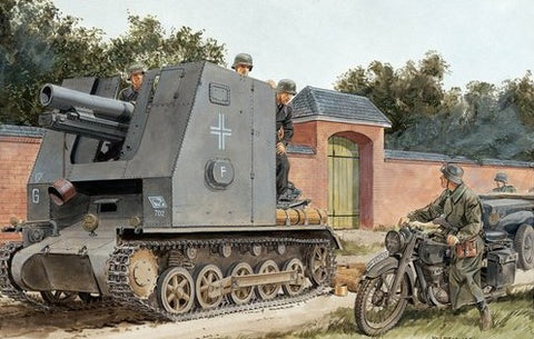 DRAGON 1/35 PzKpfw I Ausf B Tank w/15cm sIG33(Sf) Gun