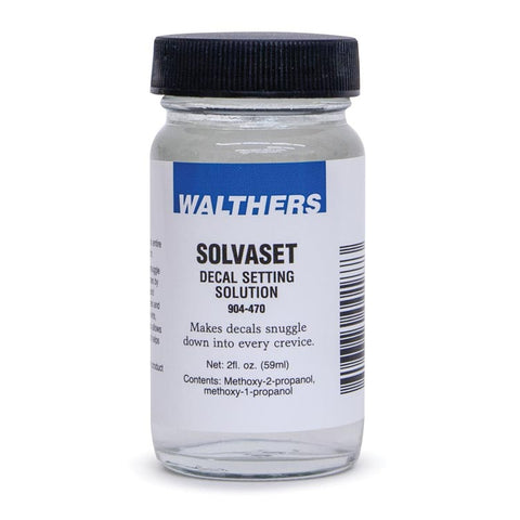 WALTHERS Solvaset Decal Setting Solution