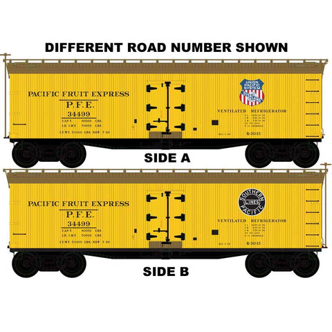 N 40' WOOD REEFER PFE #34511