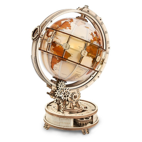 ROKR Classic 3D Wood Puzzles; Luminous Globe