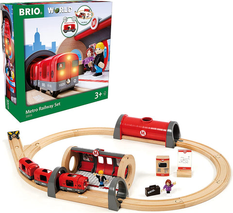 BRIO Metro Railway Set