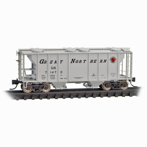 N 2-BAY COVERED HOPPER GN #71740