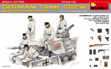 MINIART 1/35 WWII German Tank Crew Winter Uniforms (5) w/Weapons (Special Edition)