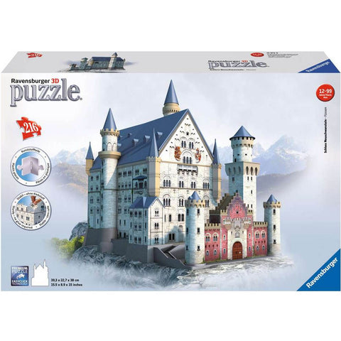 3D-PUZZLES Neuschwanstein Castle PUZZLE