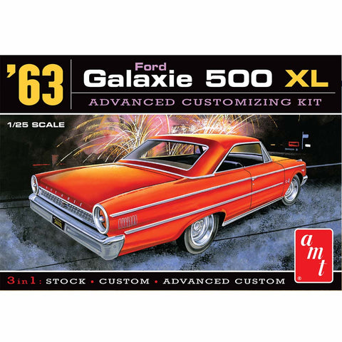 AMT 1/25 1963 Ford Galaxie 500 XL Advanced Customizing Car (3 in 1)
