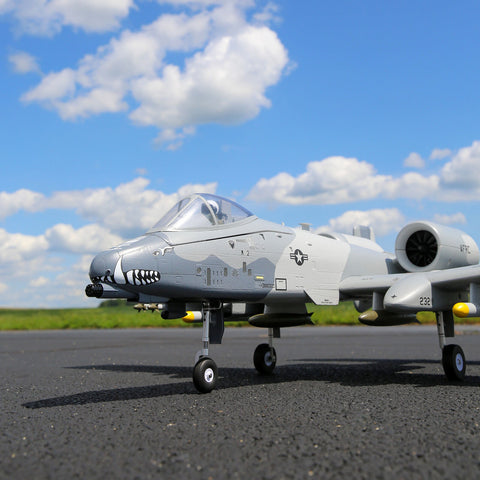 EFLITE A-10 Thunderbolt II 64mm EDF BNF Basic AS3X w/SAFE