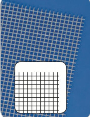 MAQUETT 0.32mm Straight Grid Mesh PVC Plastic Sheets 7.25"x11.5" (2)