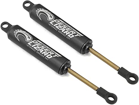 Yeah Racing 100mm Desert Lizard Two Stage Internal Spring Shock (2) (Black)