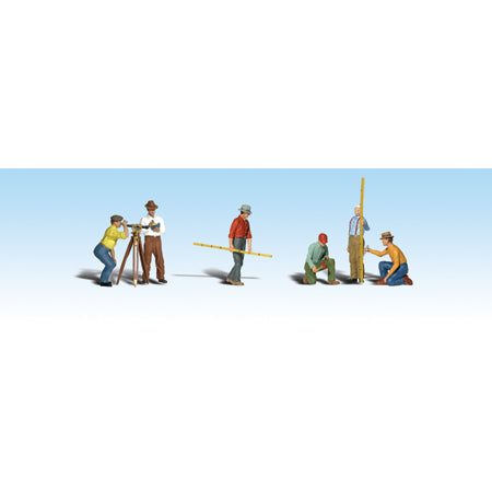 WOODLAND SCENICS HO Figures: Surveyors