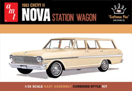 AMT 1/25 1963 Chevy II Nova Station Wagon
