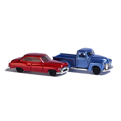 N CHEVY PICKUP/BUICK SEDAN (2)