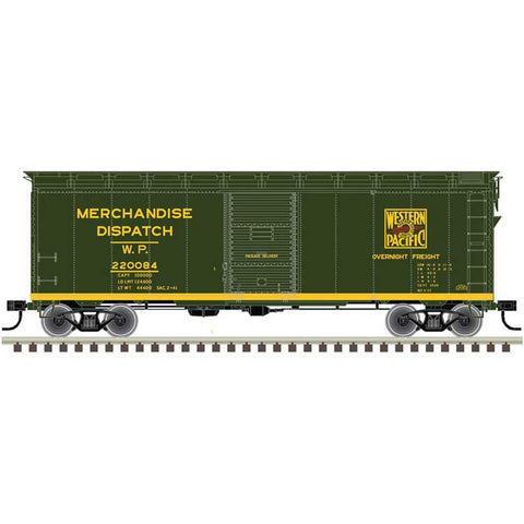 HO 40' BOX CAR KIT WP #220106