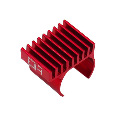 HOT RACING Red 9 Fin 030 Motor Heatsink: SCX24