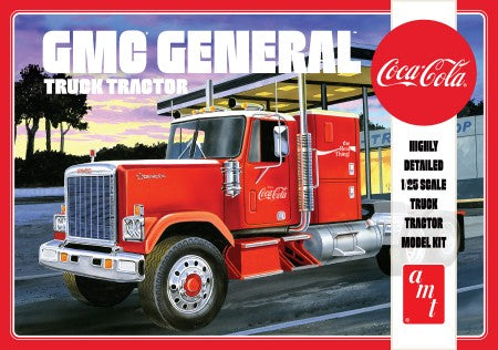 AMT 1/25 COCA-COLA 1976 GMC TRACTOR CAB