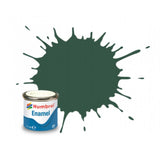 HUMBROL 14ml. Enamel Matte US Dark Green
