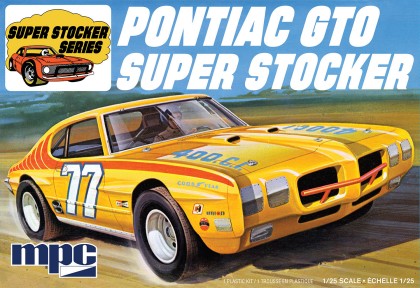 MPC 1/25 1970 Pontiac GTO Super Stocker Race Car