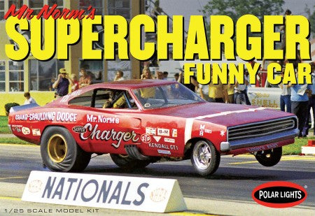 POLAR LIGHTS 1/25 Mr. Norm's 1969 Dodge Supercharger Funny Car
