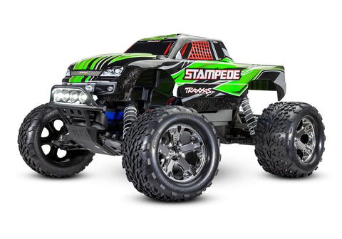 TRAXXAS STAMPEDE XL5 W/LIGHTS GREEN