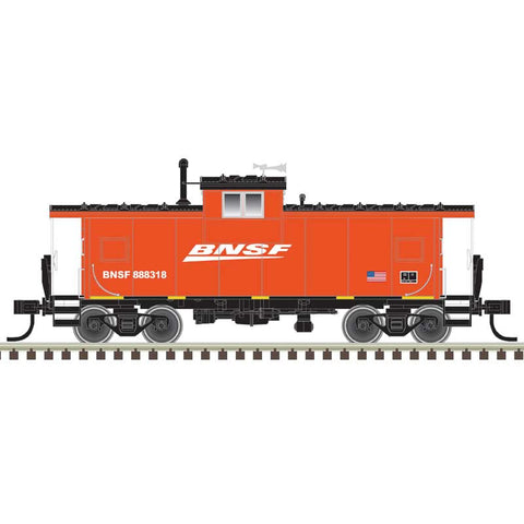 HO EXTENDED VISION CABOOSE BNSF#888318