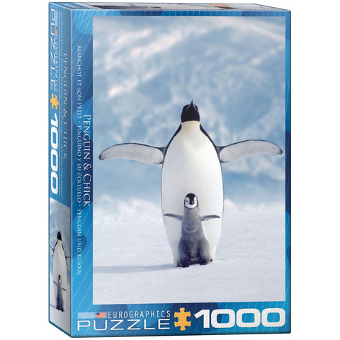 1000-PIECE PENGUIN & CHICK PUZZLE