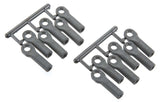 RPM TRAXXAS ROD ENDS LONG BLK