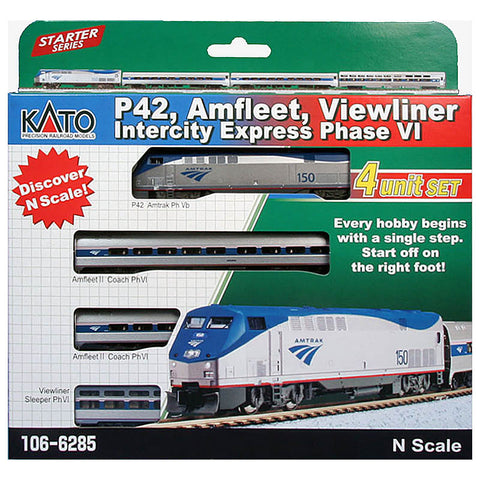 N P42 AMFLEET INTER 4 CAR