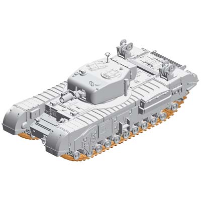 DRAGON MODELS 1/72 CHURCHILL MK IV AVRE