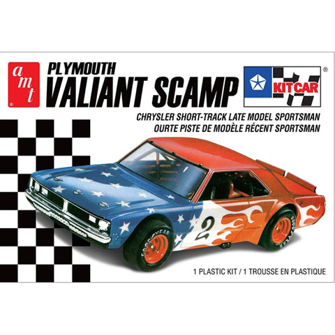 AMT 1/25 Plymouth Valiant Scamp Kit Race Car