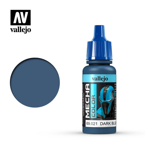 VALLEJO 17ml Bottle Dark Blue Mecha Color