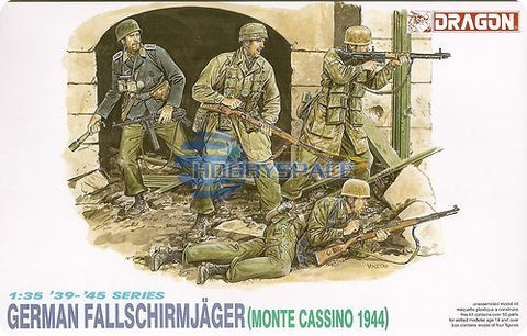 DRAGON 1/35 German Fallschirmjager Monte Cassino 1944 (4)