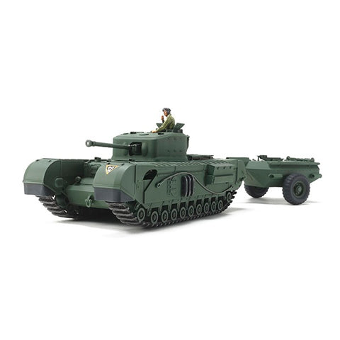 TAMIYA 1/48 British Tank Churchill Mk.VII Crocodile