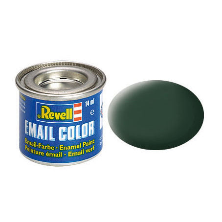 REVELL 14ml Enamel RAF Dark Green Mat