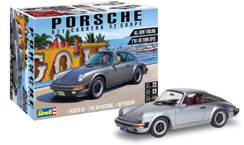 REVELL 1/24 1984 Porsche 911 Carrera 3.2 Coupe (2 in 1)