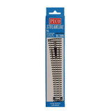 PECO N SL-389 Turnout, Large Radius, Left Hand