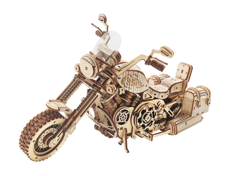 ROKR Mechanical Wood Models; Cruiser Motorcycle
