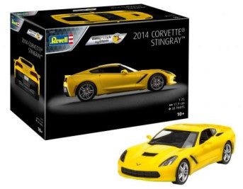 REVELL 1/25 2014 Corvette Stingray Sports Car (Snap)