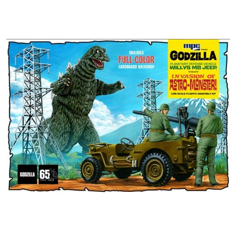 MPC  1/25 Godzilla Army Jeep