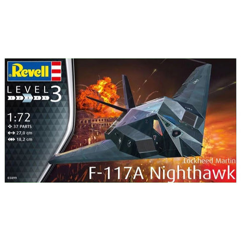 REVELL 1/72 F117A Nighthawk Stealth Fighter