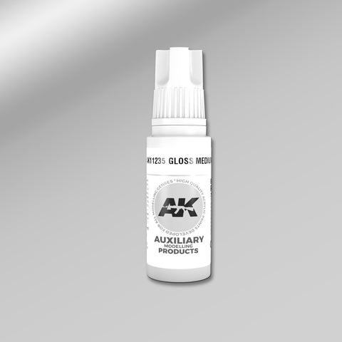 AKI Gloss Medium 3G Acrylic Paint 17ml Bottle