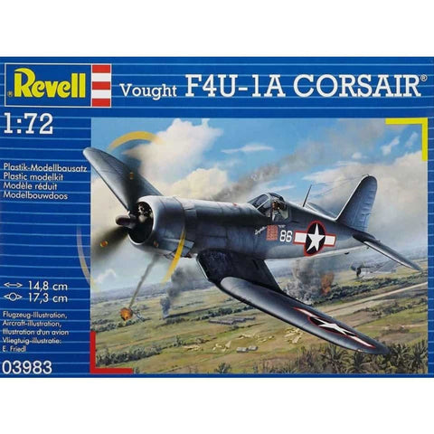 REVELL 1/72 F4U1A Corsair Fighter