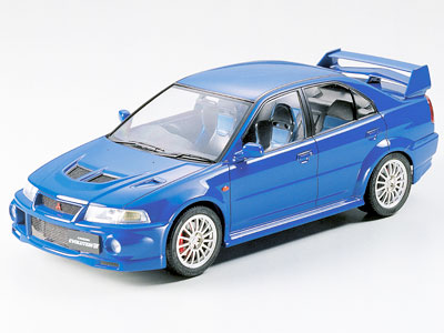 TAMIYA 1/24 Mitsubishi Lancer Evolution VI Sports Car